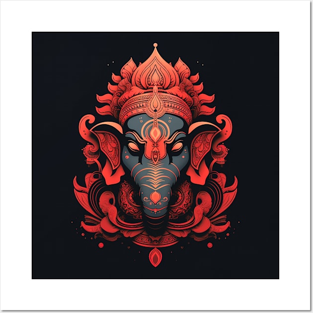 Ganesha Wall Art by ComicsFactory